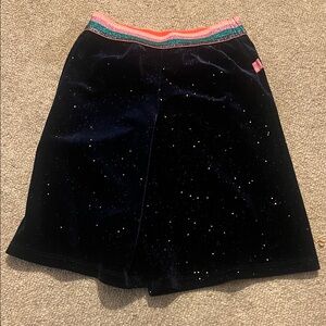 Stylish Kids Glittery Black Shorts